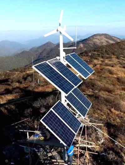  太陽能供電系統(tǒng)森林防火解決方案 